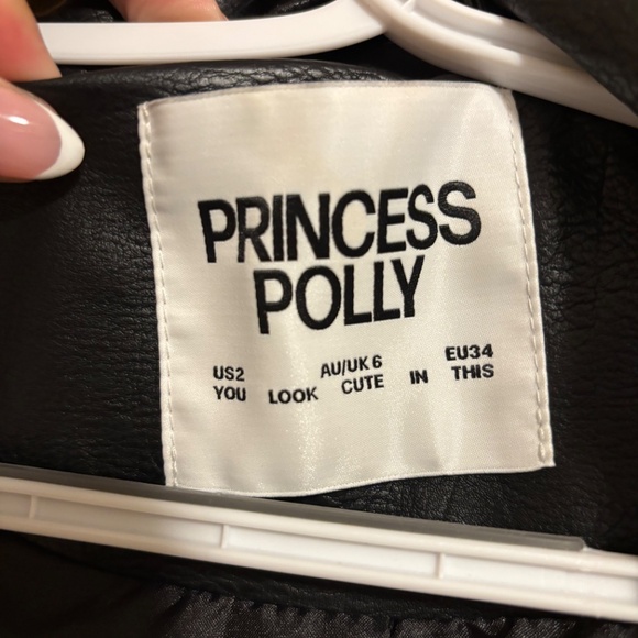 Princess Polly leather jacket - Picture 3 of 5